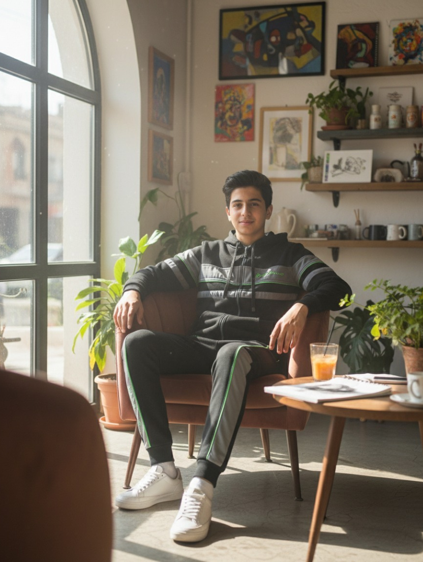 Men’s Urban Streetwear Hoodie & Joggers Set